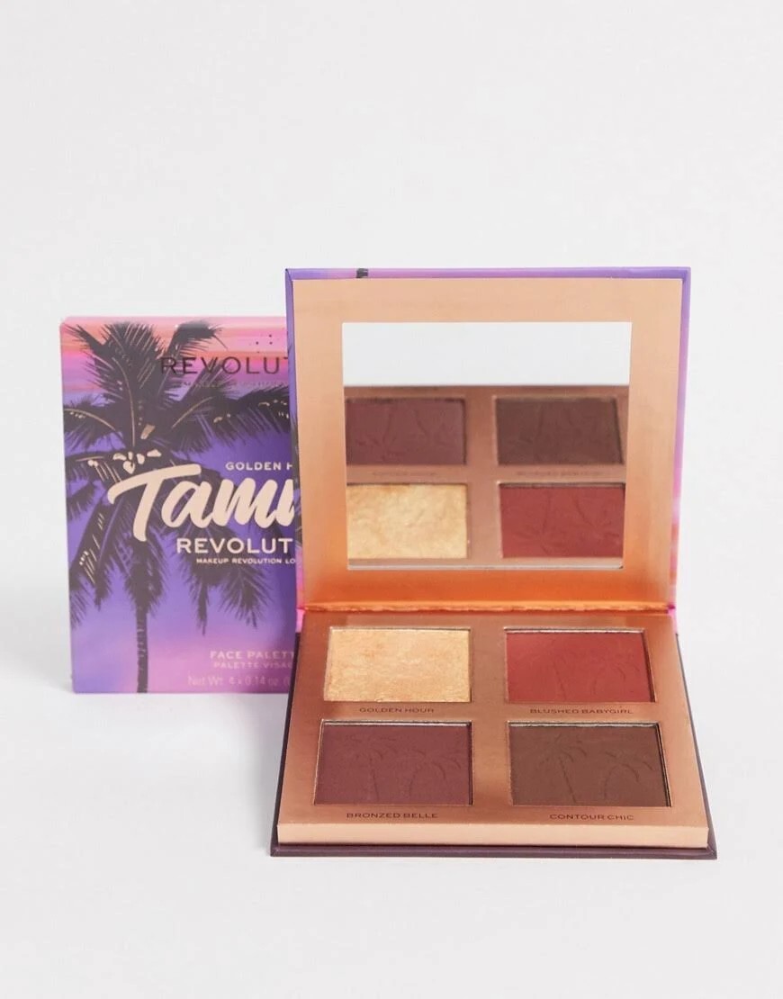 Makeup Revolution X Tammi Paradise Glow MedDeep Face Palette NEW and