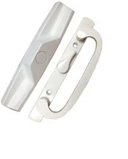 Patio Door Handle Set White Replacement PD1400WHITE-CENTER