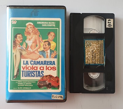 VHS: LA CAMARERA VIOLA A LOS TURISTAS Italia 1980 aka LA CAMARIERA  ZEDUCE I ...
