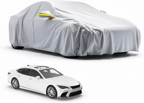 Car protective cover-car tarpaulin-car cover-autoplane tarpaulin silver