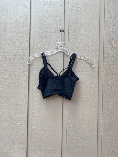 weissman dance costume medium child black bra - image 3