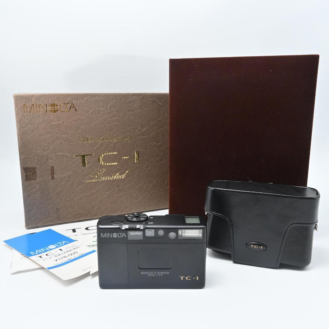 Minolta TC-1 70th ANNIVERSARY Limited Black 35mm Film Camera Minolta TC-1 70th ANNIVERSARY Limited Black 35mm Film Camera