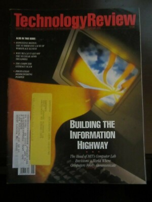 MIT Technology Review Magazine January 1991 Building Information Highway RS