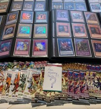 Yugioh Lot Random 40 Holographic Cards Plus F...