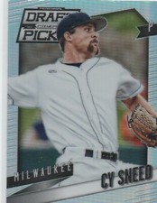 2014 Prizm Perennial Draft Picks PRIZM #15 Cy Sneed Milwaukee Brewers RC 14