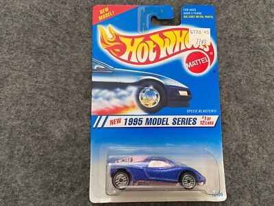 Blue Speed Blaster 1995 Model Series Hot Wheels