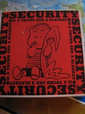 1963 Security is a Thumb & a Blanket Hard Cover Book by Charles M. Schulz