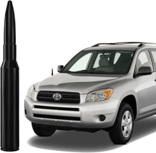 Bullet Style 0.5 Cal Black Antenna Mast Rod for TOYOTA RAV4 2001-2008 Brand New