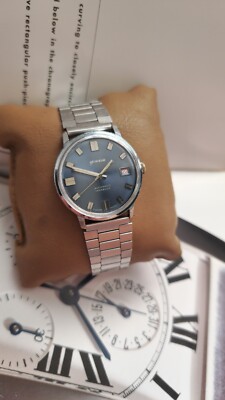 Gracia - Rare Vintge Automatic Watch - AS 1903 - 25J - Blue dial