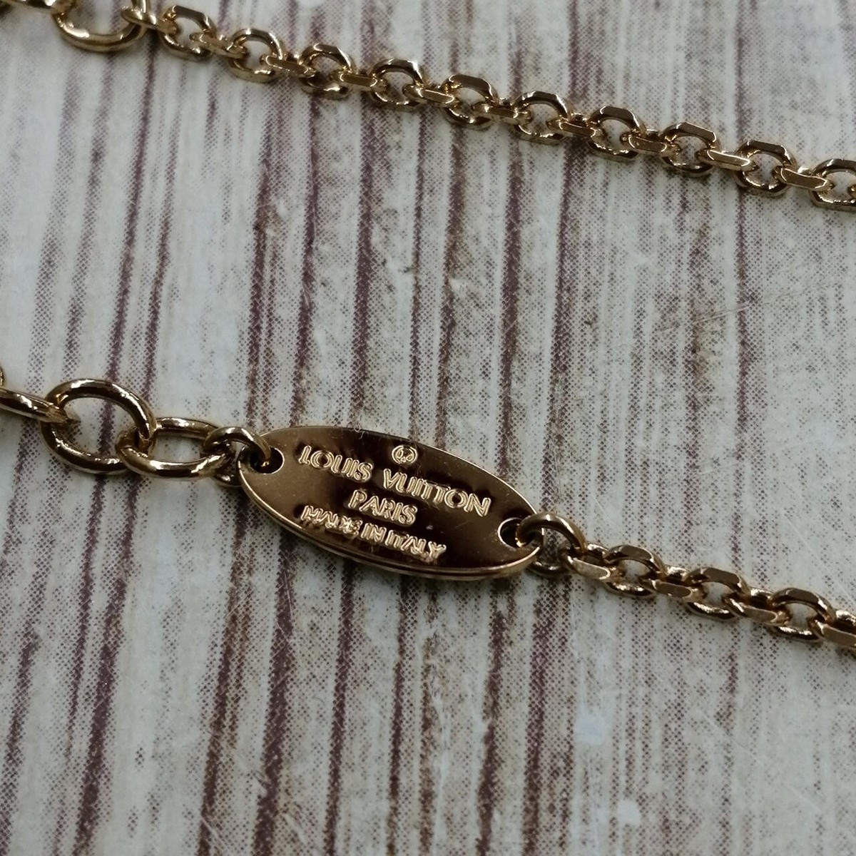 Louis Vuitton M64855 Collier Blooming Gold Monogram Flower Motif  