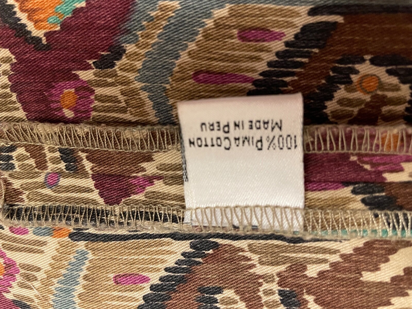 Peruvian Connection button down Dress/Jacket/Coat… - image 6