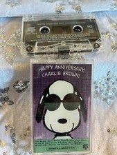 Happy Anniversary Charlie Brown Tape Snoopy Cover Art 1989 Jazz Music Collection