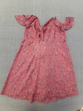 Shein  Floral Print short Sleeve Dress 1XL