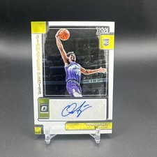 2022-23 Donruss Optic Signature Series Auto Ochai Agbaji #SS-OCA Rookie RC
