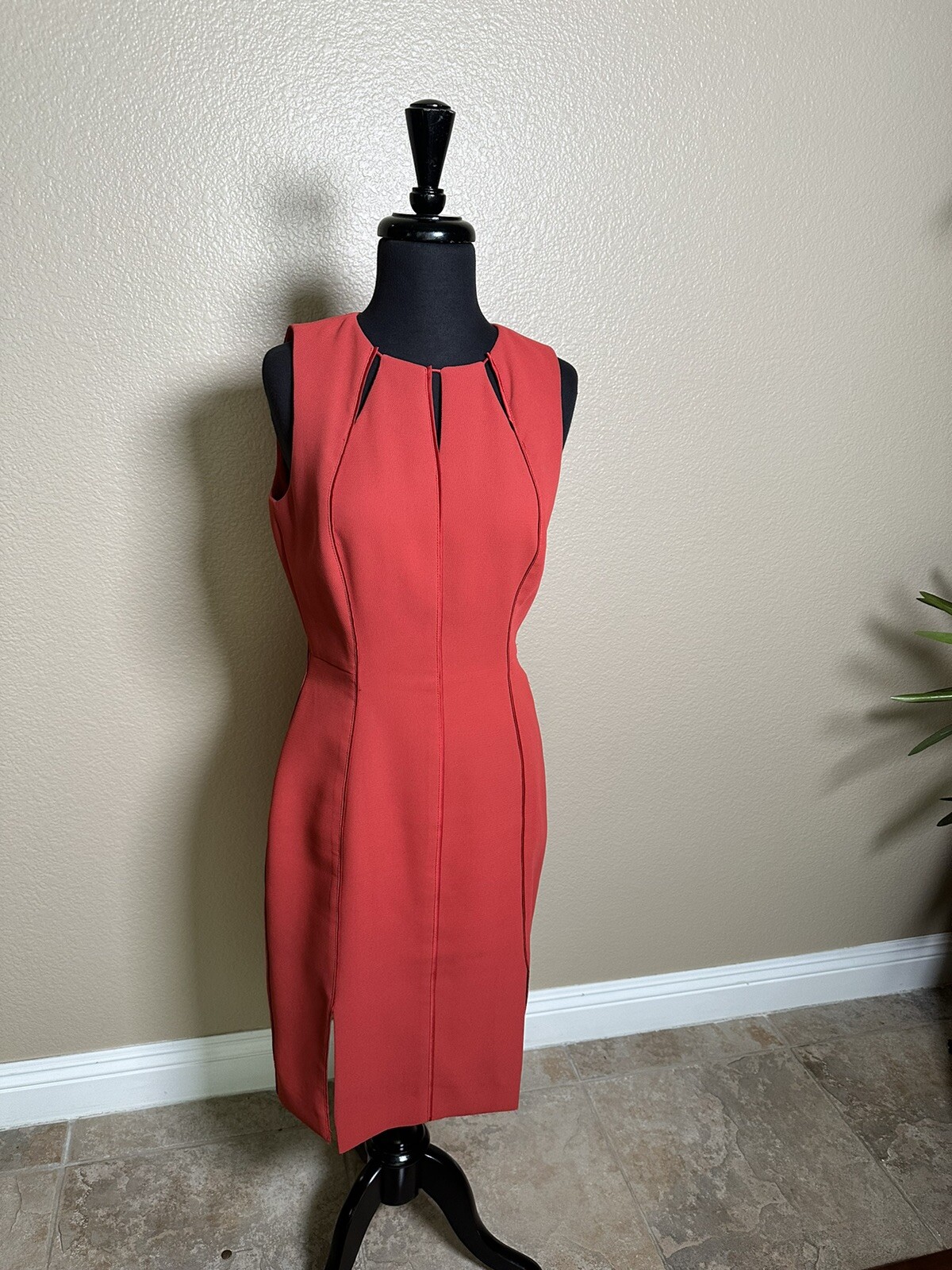 Antonio melani Red/orange coctail dress