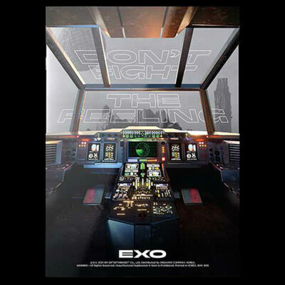 EXO DON T FIGHT THE FEELING Special Album PHOTO BOOK VER.1 CD+2 Book+8 Card+GIFT