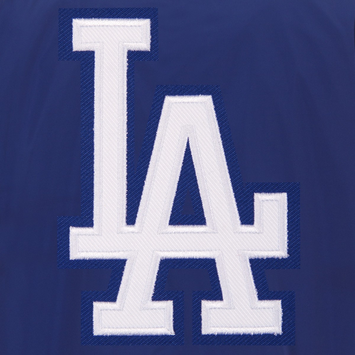 MLB Los Angeles Dodgers JH Design Lightweight Nylon Bomber Jacket