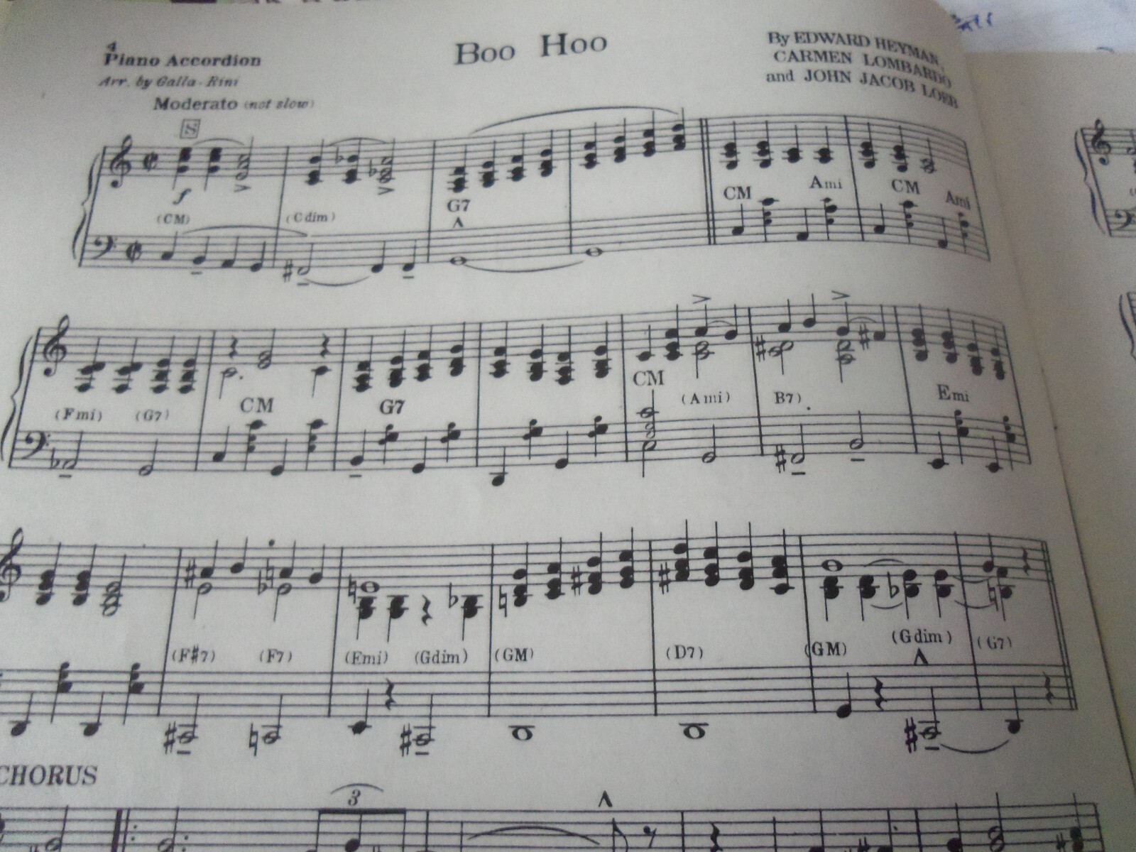 GEM FOLIO FOR ACCORDION VOL.2 BY ANTHONY GALLARINI ACCORDION MUSIC