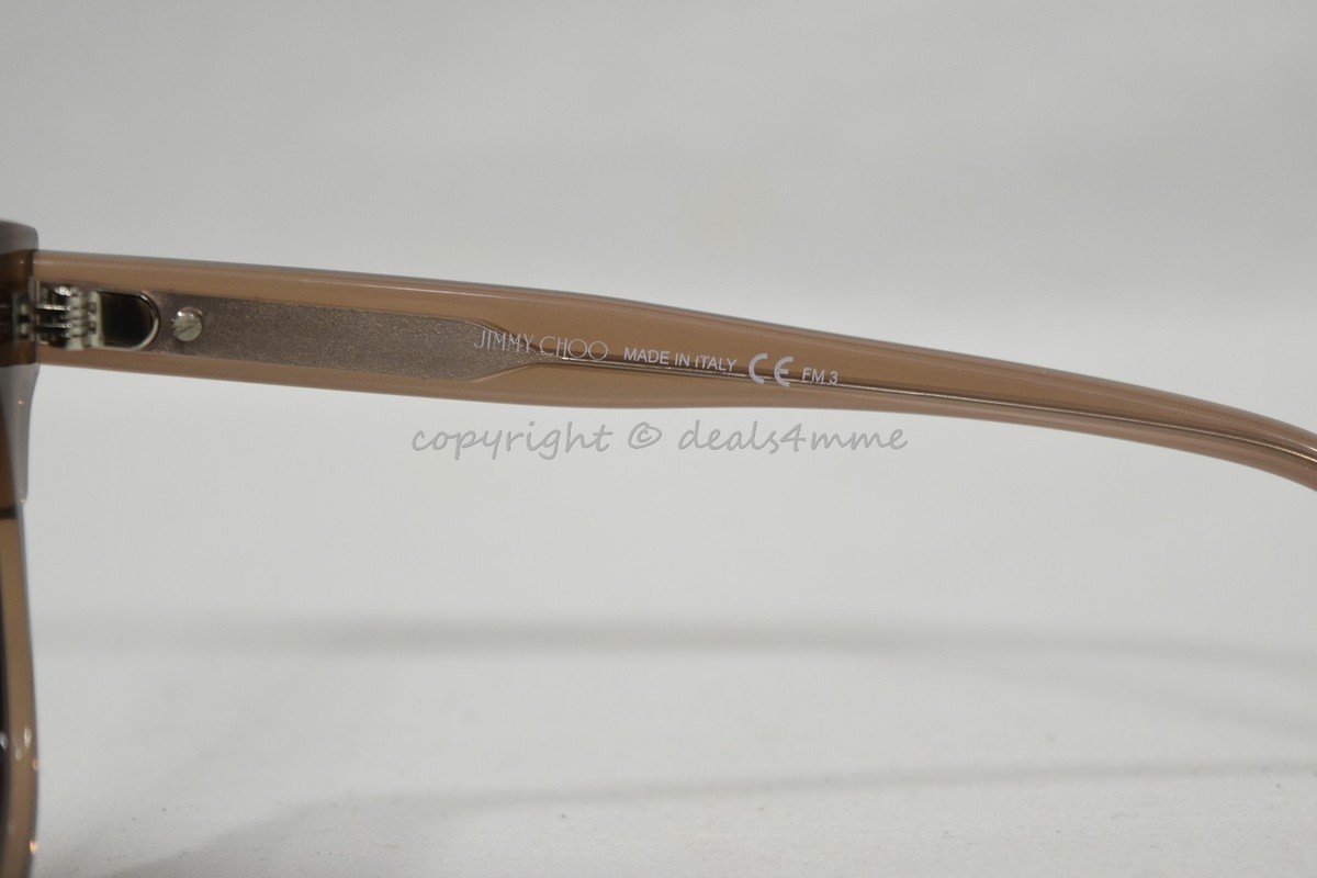 NWT? JIMMY CHOO SUNGLASSES ? MAYELA ? Jimmy Choo Mayela Brown Gradient Square Ladies Sunglasses  main image 3