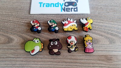 Shoe Charms/Schuhstecker/Pin f. Crocs*. Für Super Mario* Fans Geschenk Cool