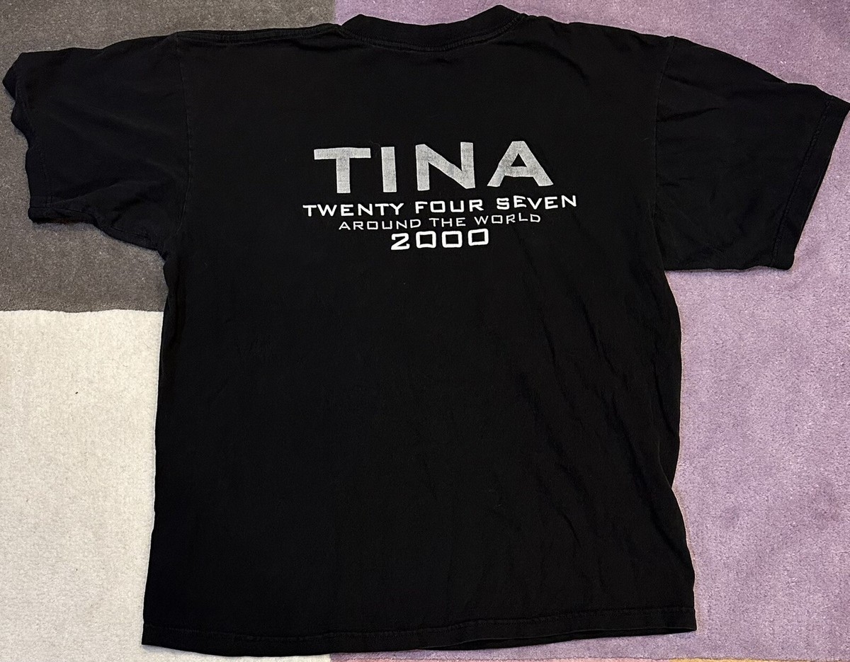 VTG 90's Tina Turner Twenty Four Seven Tour Vintage 1999 2000