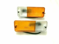 Front Turn Signal Indicator Light Pair Suzuki Sj413 Sj410 Jimny Samurai Gypsy