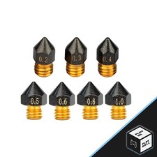 0.2 - 1mm Brass PTFE 1.75mm nozzle 3D Printer For CR10 MK7 MK8 Hotend Extruder