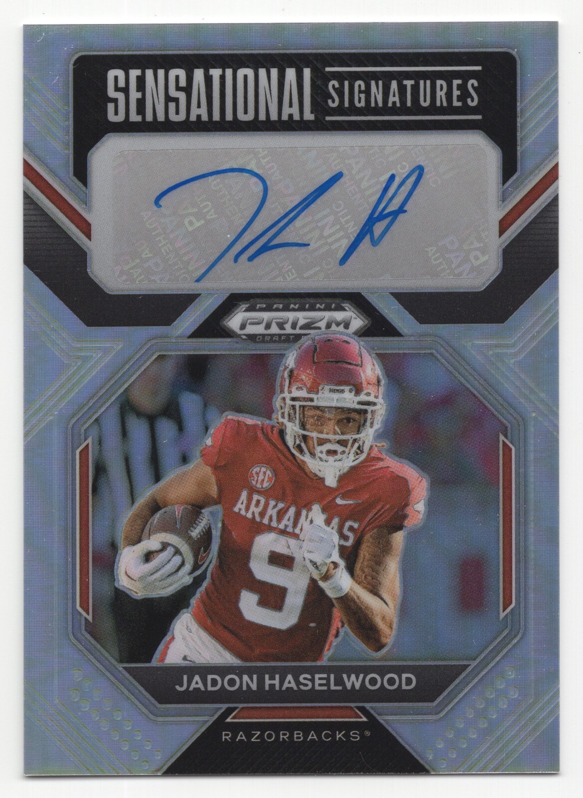 2023 Prizm Draft Picks JADON HASELWOOD #SS-JAH Silver Sensational Signatures