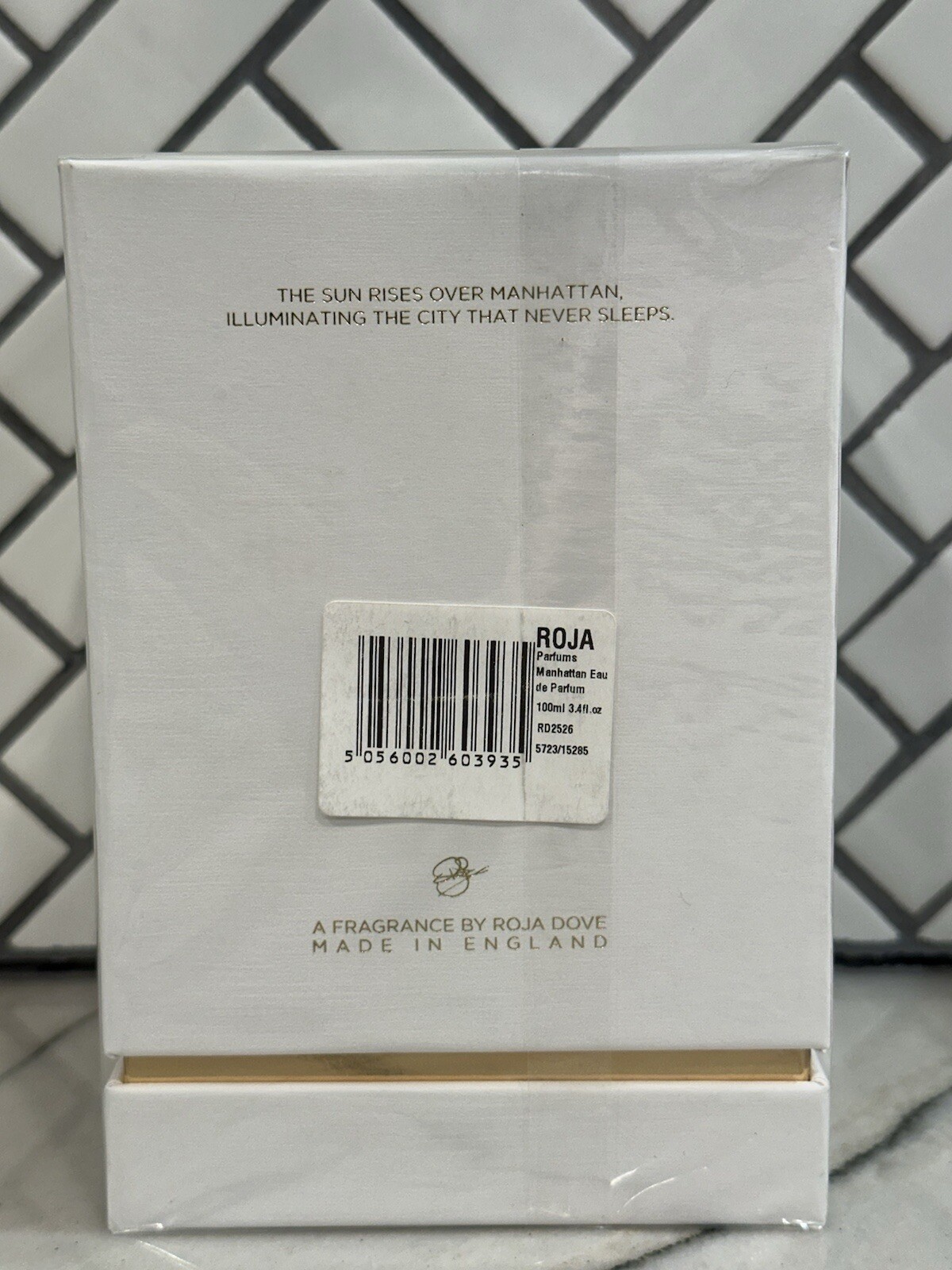 Roja Parfums  Manhattan  3.4oz 100ml EDP Spray-NEW-SEALED-AUTHENTIC