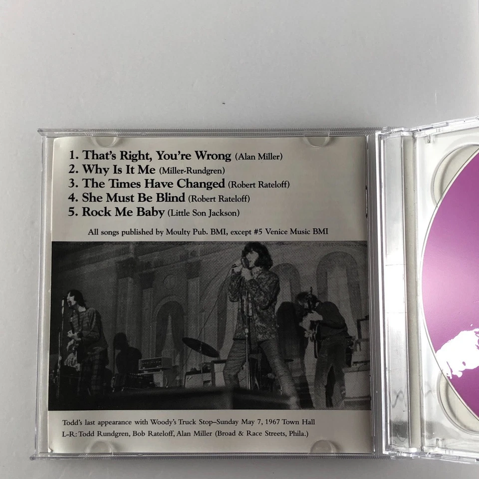 Nazz From Philadelphia Japan 2CD AIRCD-021/2 Todd Rundgren OBI Rare Tracks 2001 Foto 4 de 4