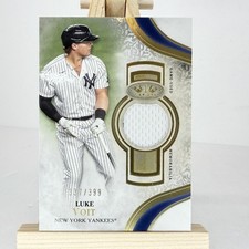 Luke Voit New York Yankees 2021 Topps Tier One Jersey Relic 337/399 Baseball