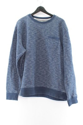 Tom Tompson Herren Pullover Gr. XXL Oberteil Blau Baumwolle #FO-6