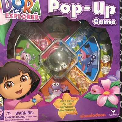 VTG 2013 Dora The Explorer Cardinal Pop-Up Board Game Nickelodeon Nick Jr.