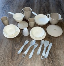 19-Pc Assortment of Step 2 Pretend Play Dishes Frying Pan Boiling Pot