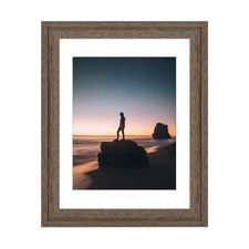 Golden State Art 14x18 Picture Frame - Displays 11x14 Photo with Mat or 14x18