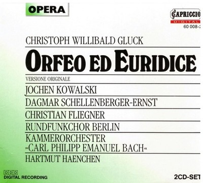 Gluck: Orpheus und Eurydike / Hartmut Haenchen, Kowalski, Fliegner - CD