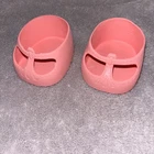 Vtg Cabbage Patch Kid / Doll Pink Sandals CPK SH93 Please Read