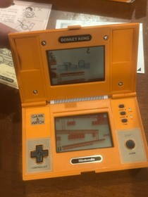 Excellent Nintendo DONKEY KONG DK-52 Game & Watch Multi Screen 1982 CIB Tested 