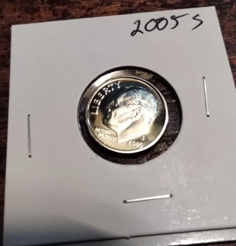 2005-S Roosevelt Dime Proof — photo from the most recent tracked eBay sale
