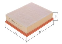 NEU - Bosch F026400550 Luftfilter FüR Land Rover