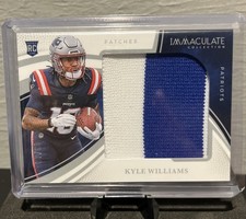 2025 Panini Immaculate Kyle Williams Rookie Patches 03/10 Patriots