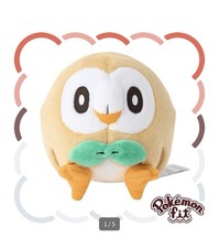 ROWLET FIT POKEMON CENTER PELUCHE NEW WITH TAG.