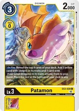 Digimon Patamon [EX3-028] [Draconic Roar] Near Mint
