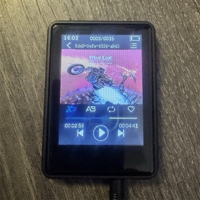 MECHEN M3 Digital Music Player Black Micro USB MicroSD Headphone Jack