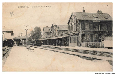 CAR-ABRP9-0782-02 - SOISSONS - Innenraum des Bahnhofs