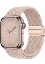 NEW Pink Magnetic Braided Solo Loop Compatible with Apple Watch Band