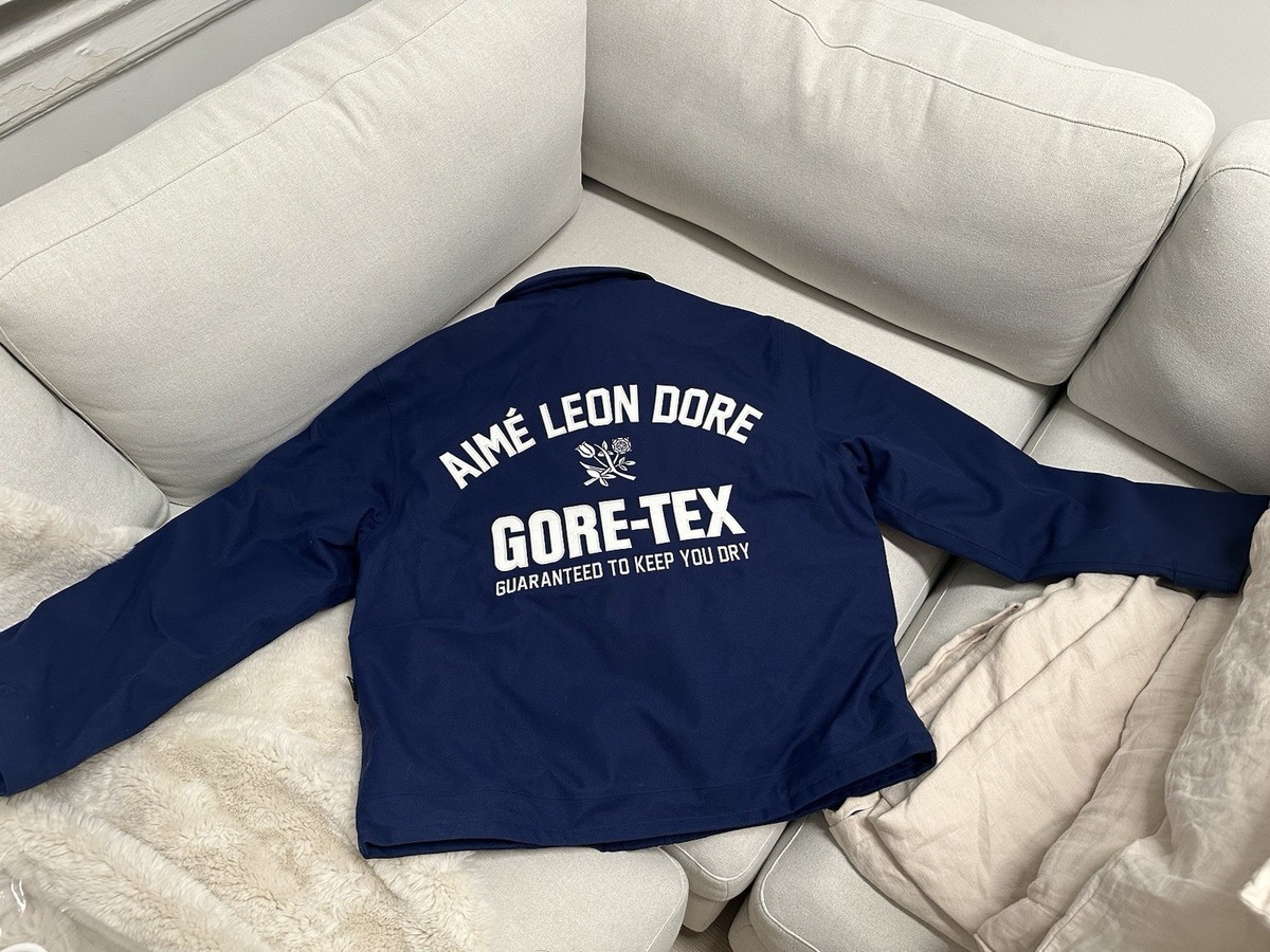 New Aime Leon Dore ALD GORE-TEX Coast Guard Jacket Sz medium Navy