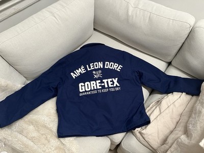 New Aime Leon Dore ALD GORE-TEX Coast Guard Jacket Sz medium Navy