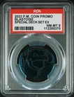 [PSA 8] 2023 Blastoise Coin Promo - Special Deck Set VMAX Shiny Holo POKEMON