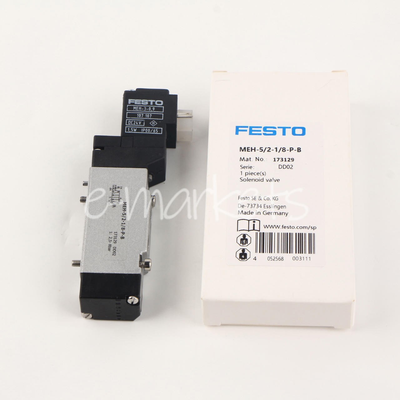 NEW One FESTO MEH-5/2-1/8-P-B 173129